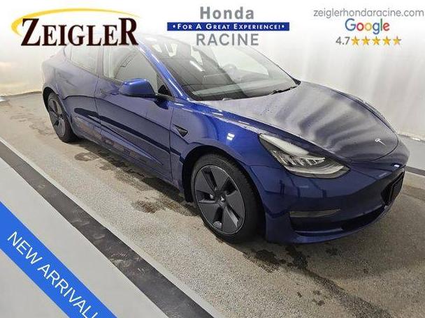 TESLA MODEL 3 2021 5YJ3E1EA5MF853491 image